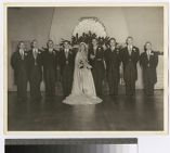 Fred Warren and Mary Rose Crisp wedding